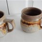 Vintage Laurentian Pottery 2 Cups TUNDRA