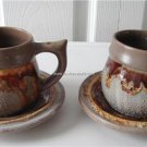 Vintage Laurentian Pottery Salt/Pepper Shakers TUNDRA