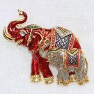 Thai beautiful unique elephant brooch