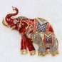 Thai beautiful unique elephant brooch