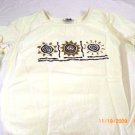 Women's Size S 4 Fun Off White Knit Top