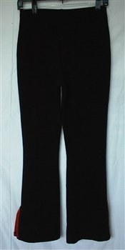 Junior's Medium Black Stretch Pants