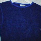 Girls Size L 12/14 "Basic Equipment" Royal Blue Sweater