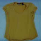 Women's Size Medium New York & Co. Orange T-Shirt