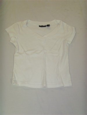 Women's Size Medium Derek Heart White Shirt