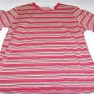 Women's Size Large Basic Editions Striped Shirt