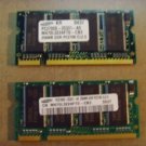 Samsung 512MB (2x256) DDR PC2700 SoDimm Laptop Memory