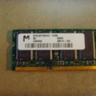 Micron 64MB PC100 SD Ram 100MHz SoDimm Laptop Memory