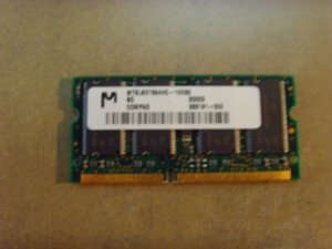 Micron 64MB PC100 SD Ram 100MHz SoDimm Laptop Memory