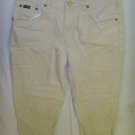 Junior's Size 7 Calvin Klein Tan 5 Pocket Jeans