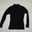 Junior's Size Medium Black Velour Shirt