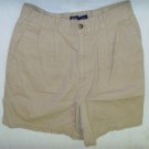 Womens Size 10 Dockers Tan Khaki Shorts