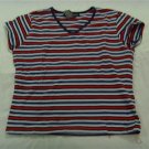 Junior's Size Medium 7/9 No Boundaries Striped Shirt