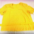 Women's Yellow Shirt & Tie