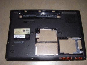 HP DV6000 Bottom Base Motherboard Housing 431426-001