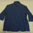 Women's Size Large Basic Editions Turtleneck