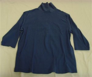 Women's Size Large Basic Editions Turtleneck
