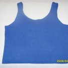 Women's Size Medium Miss Juli Blue Tank Top
