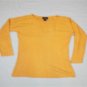Women's Size Large Van Heusen Orange Sweater