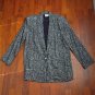 Women's Size Medium 2pc Black and White Skirt Suit