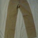 Girl's Size 16 Slim Lee Tan Stone Jeans