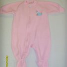 Infant Girl's Size 3-6 Months Carter's Pink Sleeper