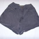 Women's Size 9 / 10 Bonjour Black Denim Shorts