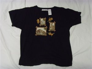 Women's Size Medium Victoria Jones Shirt