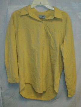 Womens Size Medium L.L. Beam Dress Shirt