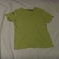 Women's Size Small White Stag V-Neck T-Shirt