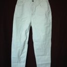 Women's Size 10 Cream Colored 5 Pocket Ecko Jeans