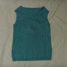 Women's Size Small White Stag Sleeveless Ribbed Top
