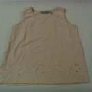 Women's Size Large Jane Ashley Sleeveless Shirt