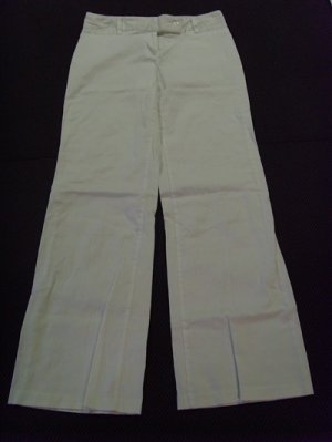 Juniors Size 7 BCX White Flare Leg Pants