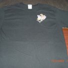Women's Size Medium Fruit of the Loom Black T-Shirt