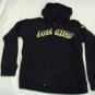 Men's Size Medium Machine Black Hooded Sweat Jacket