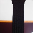 Women's Small Black Sheer Dress by Maurices