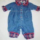 Girl's Size 1 - 3 Month's Little Arizona Jean Outfit
