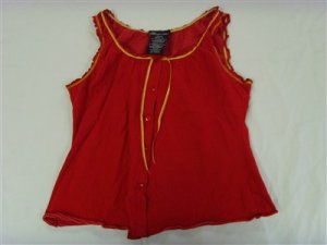 Junior's Size Medium 7 / 9 No Boundaries Red Shirt