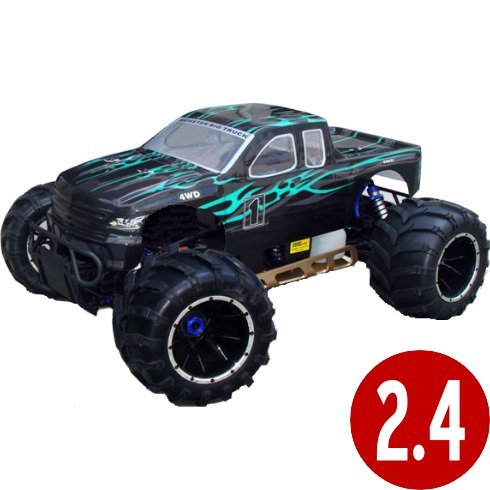Redcat Rampage MT V3 Monster Truck - Green/Flame (RAMPAGE-MT-V3-GF)