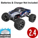 Redcat Terremoto Brushless Electric Monster Truck (TERREMOTO-BLUE-NOBATTERIES-NOCHARGER)
