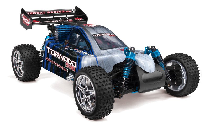 Redcat Tornado S30 Buggy 2.4GHz - Blue/Silver (TORNADOS30-R1072)