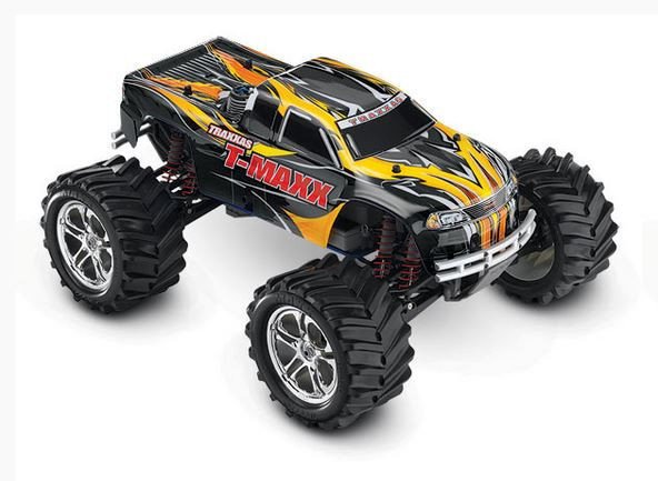 Traxxas T-Maxx Classic 1/10-Scale Nitro-Powered 4WD Monster Truck ...