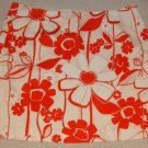 TRINA TURK Floral Red/Ivory Pencil Mini Skirt. 6 S