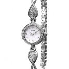 $250 BULOVA Ladies Iced Out Crystal Quartz Watch