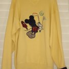 Cute, DISNEY MICKEY MOUSE GOLFER COTTON SWEATER.Sz.XL