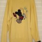 Cute, DISNEY MICKEY MOUSE GOLFER COTTON SWEATER.Sz.XL