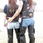 Solid Leather Motorcycle Chaps Sz. XXL