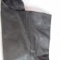 Solid Leather Motorcycle Chaps  XL