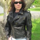 Ladies Naked Leather Motorcycle Jacket